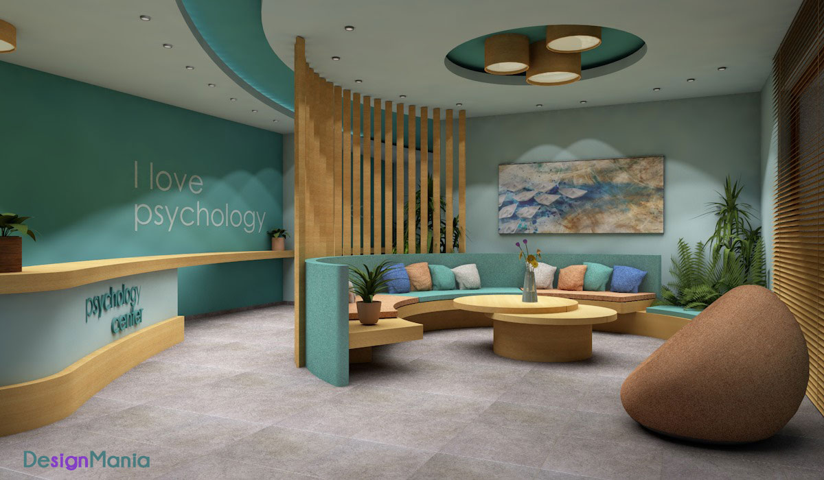 Χώρος αναμονής κέντρου ψυχικής υγείας_DesignMania